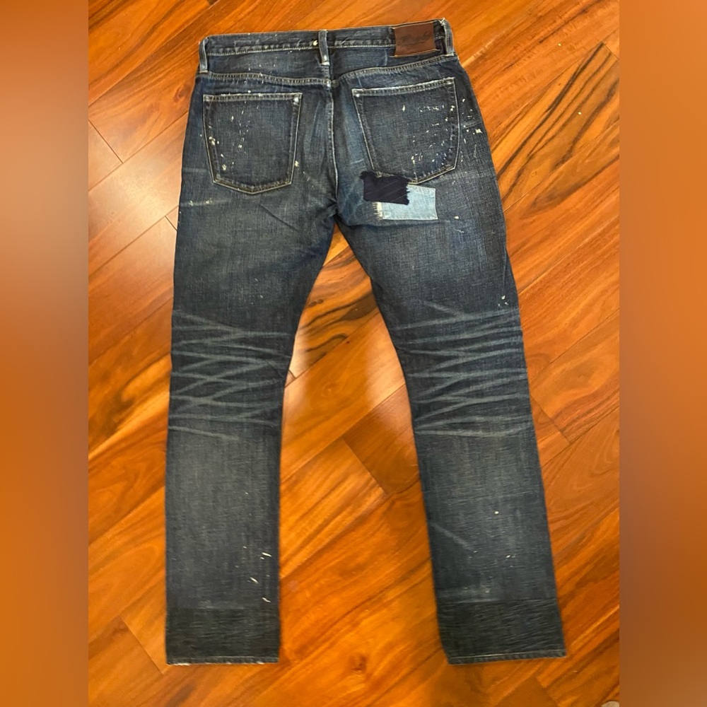 RALPH LAUREN RUGBY PATCHWORK JEANS. - Picture 5 of 13